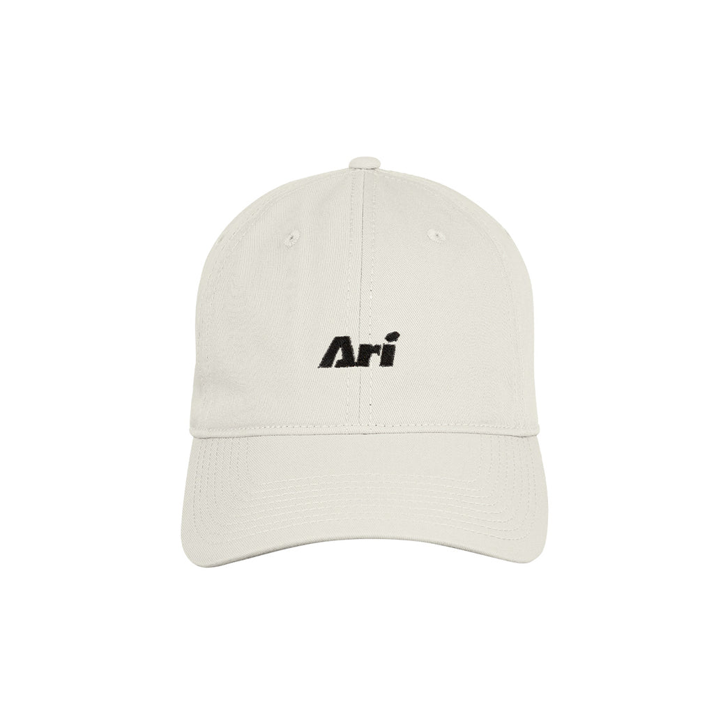 ARI ESSENTIAL MINI LOGO CAP - BONE/BLACK/BONE