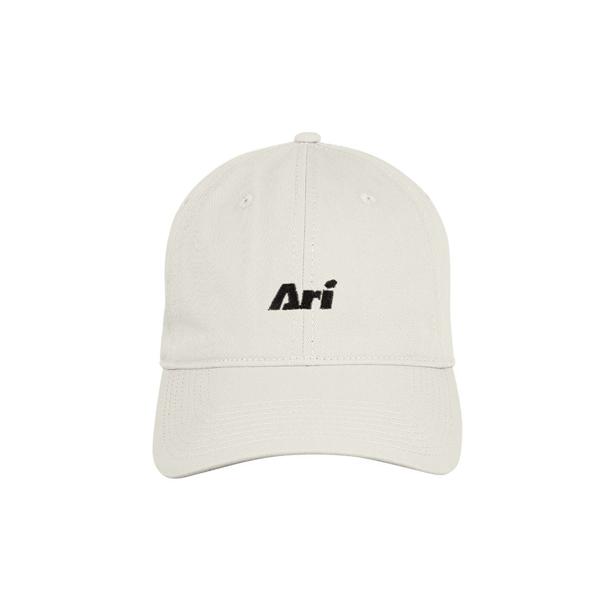 ARI ESSENTIAL MINI LOGO CAP - BONE/BLACK/BONE