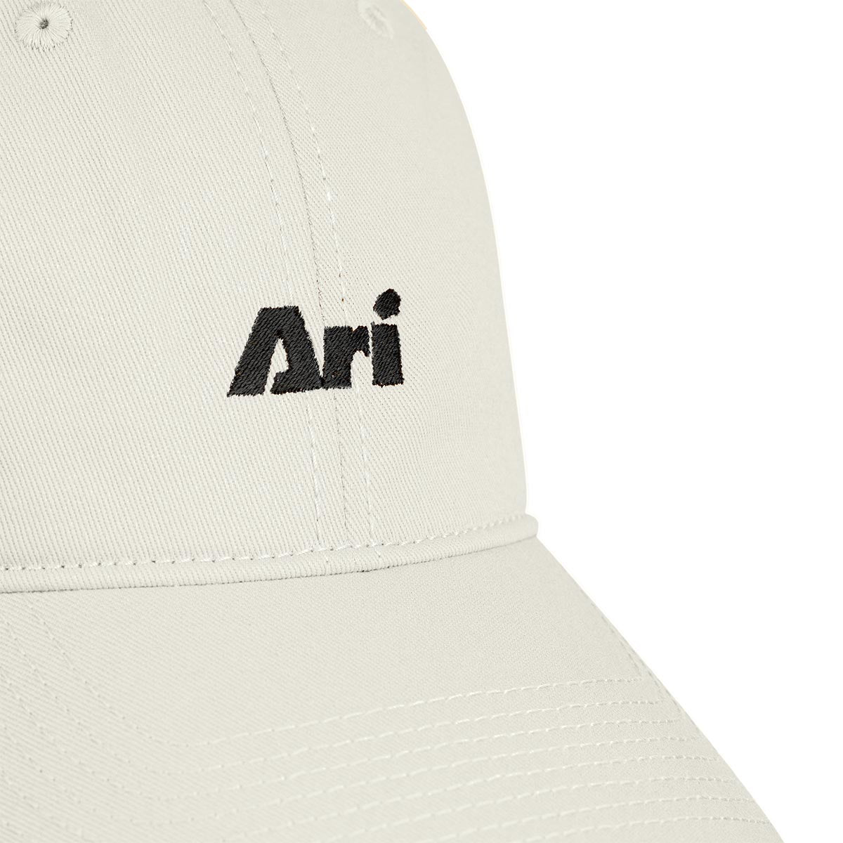 ARI ESSENTIAL MINI LOGO CAP - BONE/BLACK/BONE