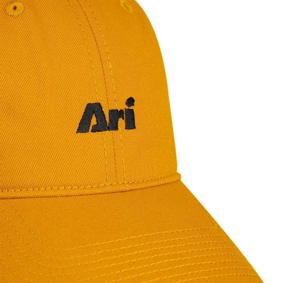 ARI ESSENTIAL MINI LOGO CAP - MUSTARD/BLACK/MUSTARD