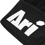 ARI ESSENTIAL MINI MESSENGER BAG - BLACK/WHITE/BLACK