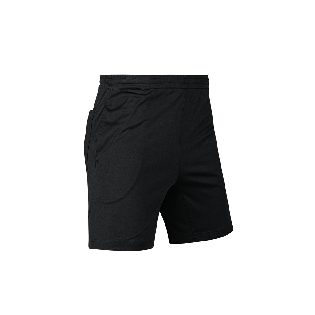 ARI ESSENTIAL POCKET TRAINING SHORTS - BLACK/BLACK/WHITE