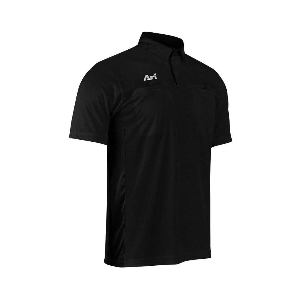 ARI ESSENTIAL REFEREE JERSEY - BLACK/BLACK/WHITE