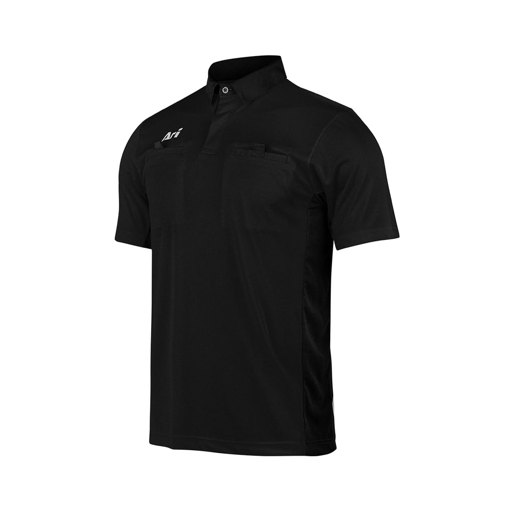 ARI ESSENTIAL REFEREE JERSEY - BLACK/BLACK/WHITE