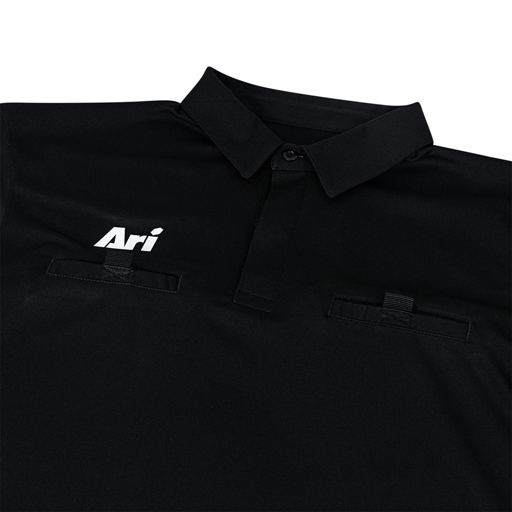 ARI ESSENTIAL REFEREE JERSEY - BLACK/BLACK/WHITE