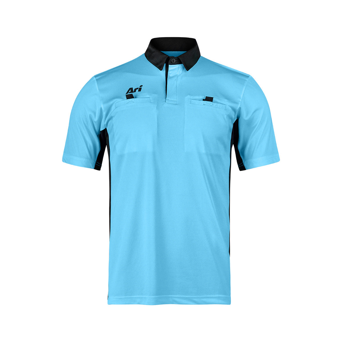 ARI ESSENTIAL REFEREE JERSEY - LIGHT BLUE/LIGHT BLUE/BLACK