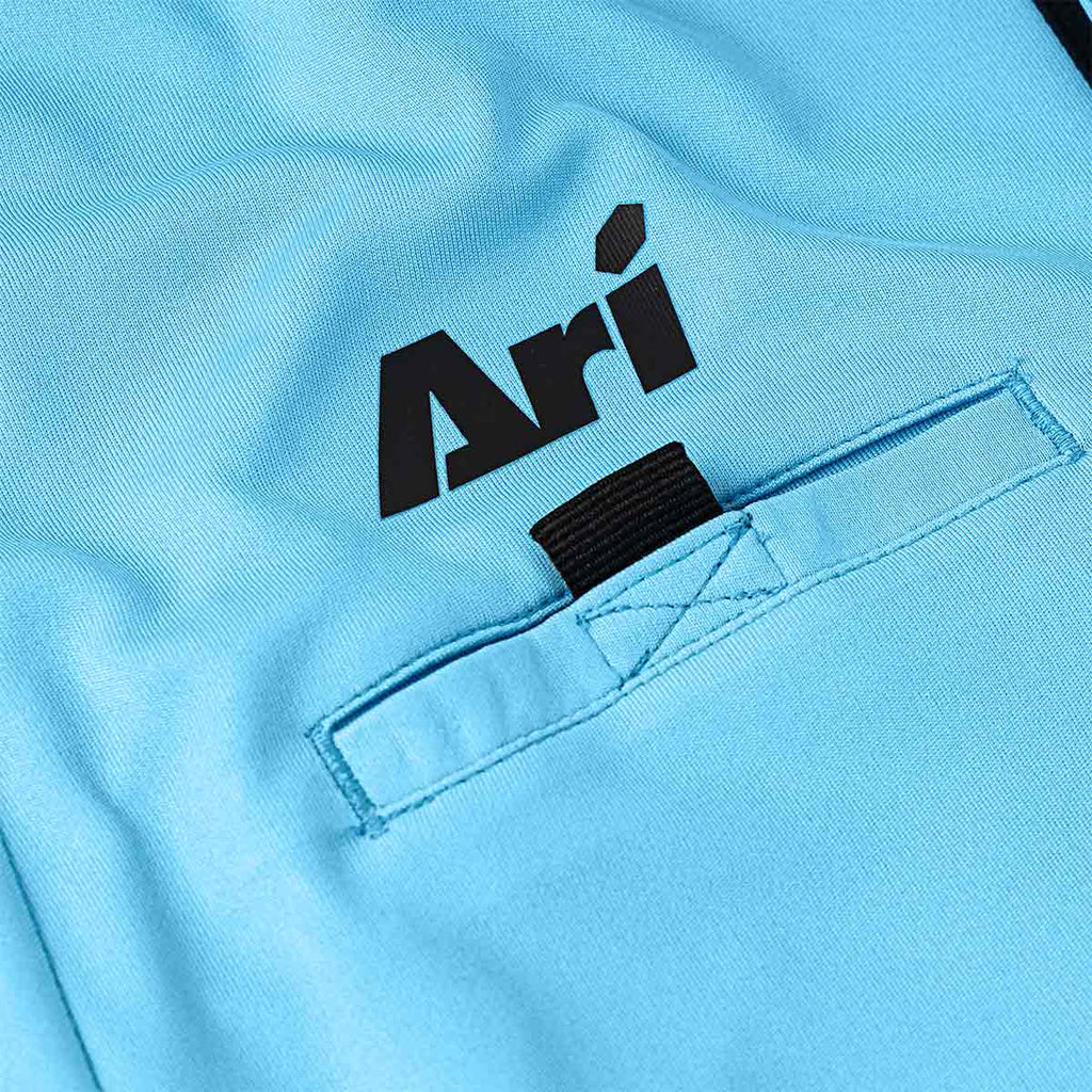 ARI ESSENTIAL REFEREE JERSEY - LIGHT BLUE/LIGHT BLUE/BLACK