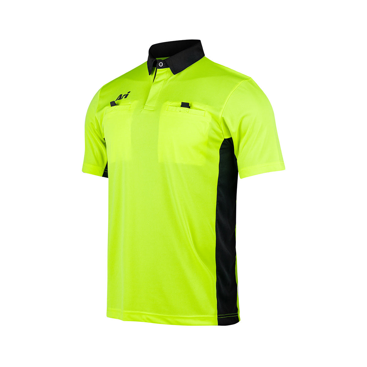ARI ESSENTIAL REFEREE JERSEY - NEON GREEN/NEON GREEN/BLACK