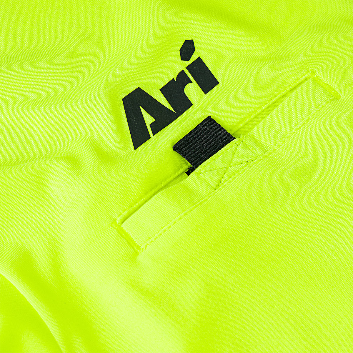 ARI ESSENTIAL REFEREE JERSEY - NEON GREEN/NEON GREEN/BLACK