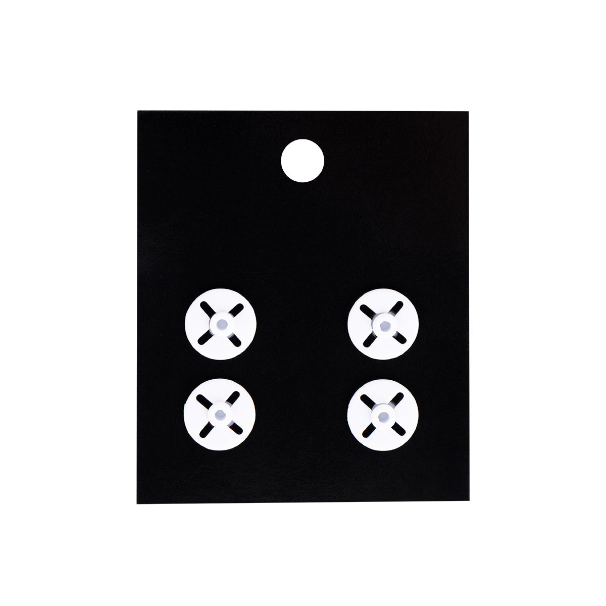Ari Essential Running Bib Snap White Black White