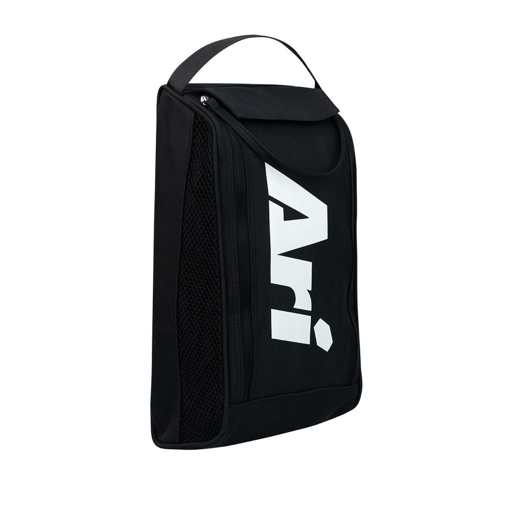 ARI ESSENTIAL SHOE BAG - BLACK/BLACK/WHITE