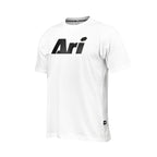 ARI ESSENTIAL SIGNATURE TEE - WHITE/BLACK/BLACK
