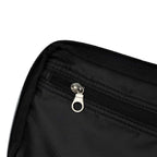 ARI ESSENTIAL TOILETRY BAG - BLACK/BLACK/WHITE