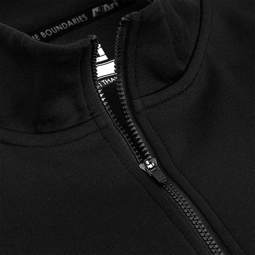 ARI ESSENTIAL TRACK JACKET - BLACK/BLACK/WHITE
