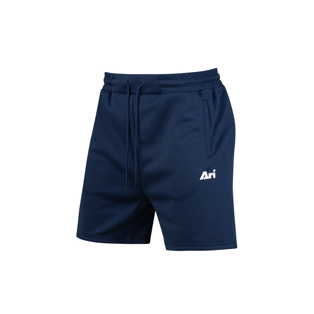 ARI ESSENTIAL TRACK SHORTS - NAVY/NAVY/WHITE