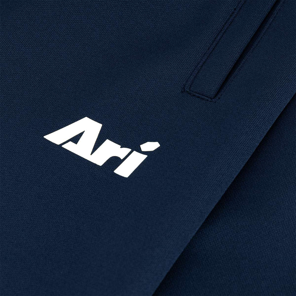 ARI ESSENTIAL TRACK SHORTS - NAVY/NAVY/WHITE