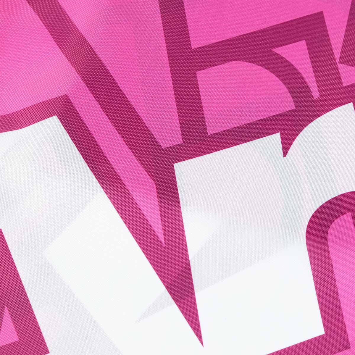 ARI ESSENTIAL URBAN TYPO GYMSACK - PINK/WHITE/PINK