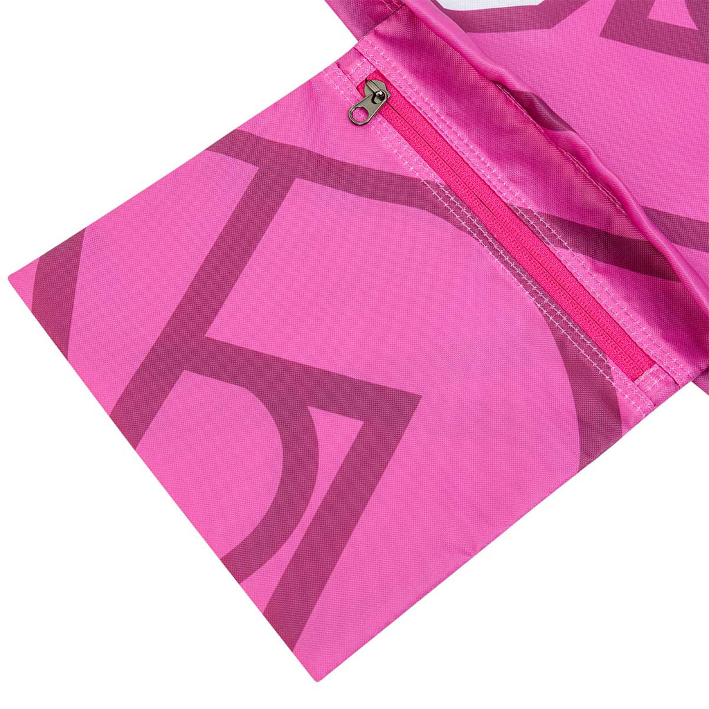 ARI ESSENTIAL URBAN TYPO GYMSACK - PINK/WHITE/PINK