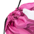 ARI ESSENTIAL URBAN TYPO GYMSACK - PINK/WHITE/PINK
