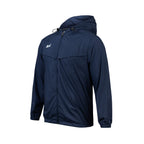ARI ESSENTIAL WINDBREAKER JACKET - NAVY/SILVER/WHITE