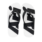 ARI FLIP FLOP SANDALS - WHITE/WHITE/BLACK