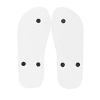 ARI FLIP FLOP SANDALS - WHITE/WHITE/BLACK