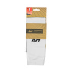 ARI FOOTBALL JUNIOR SLEEVE SOCKS - WHITE/BLACK