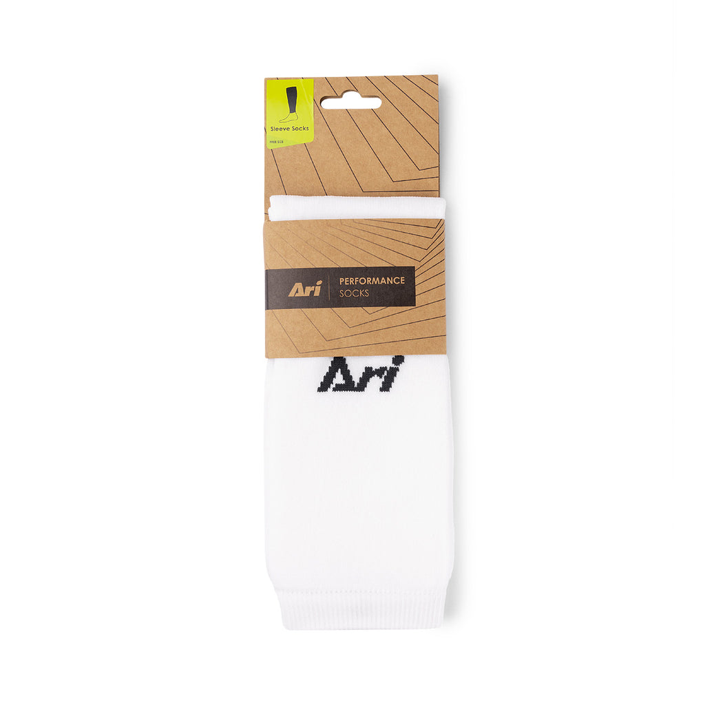 ARI FOOTBALL SLEEVE SOCKS - WHITE/BLACK