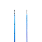 ARI GRADIENT SHOELACES - 5MM/105CM - BLUE/BLACK/BLACK