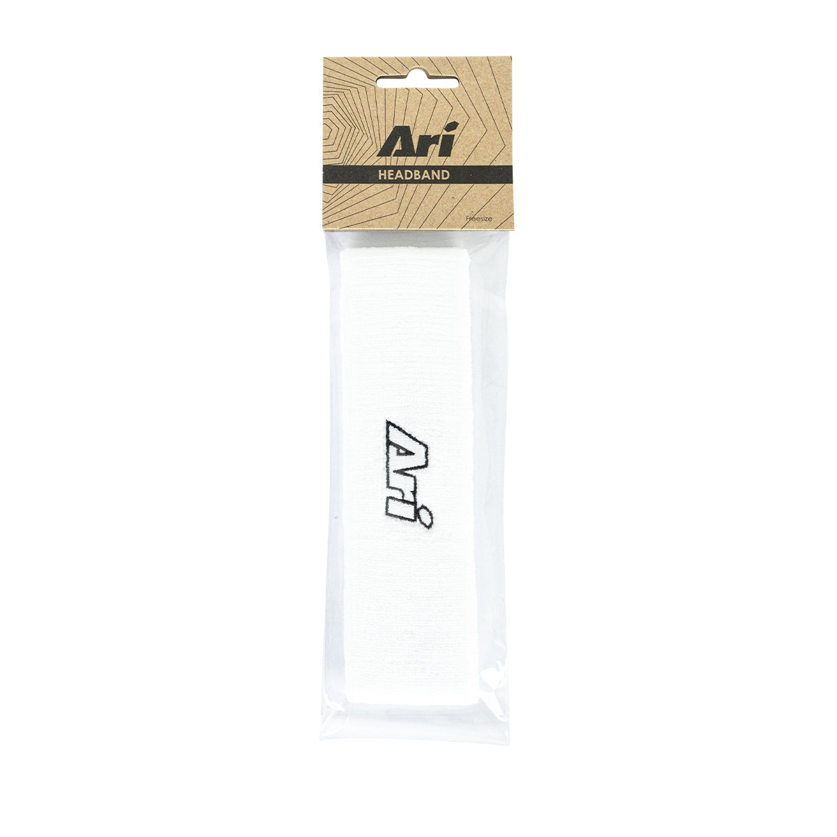 ARI HEADBAND - WHITE/BLACK