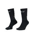 ARI HEX GRIP CREW SOCKS - BLACK/WHITE/BLACK
