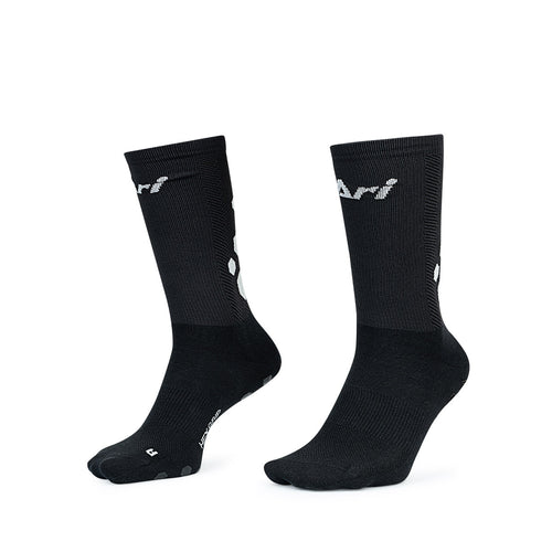 ARI HEX GRIP CREW SOCKS - BLACK/WHITE/BLACK