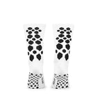 ARI HEX GRIP CREW SOCKS - WHITE/BLACK/WHITE