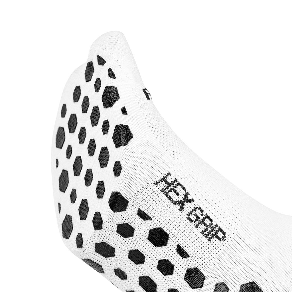 ARI HEX GRIP CREW SOCKS - WHITE/BLACK/WHITE