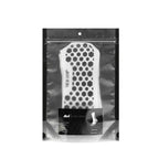 ARI HEX GRIP CREW SOCKS - WHITE/BLACK/WHITE