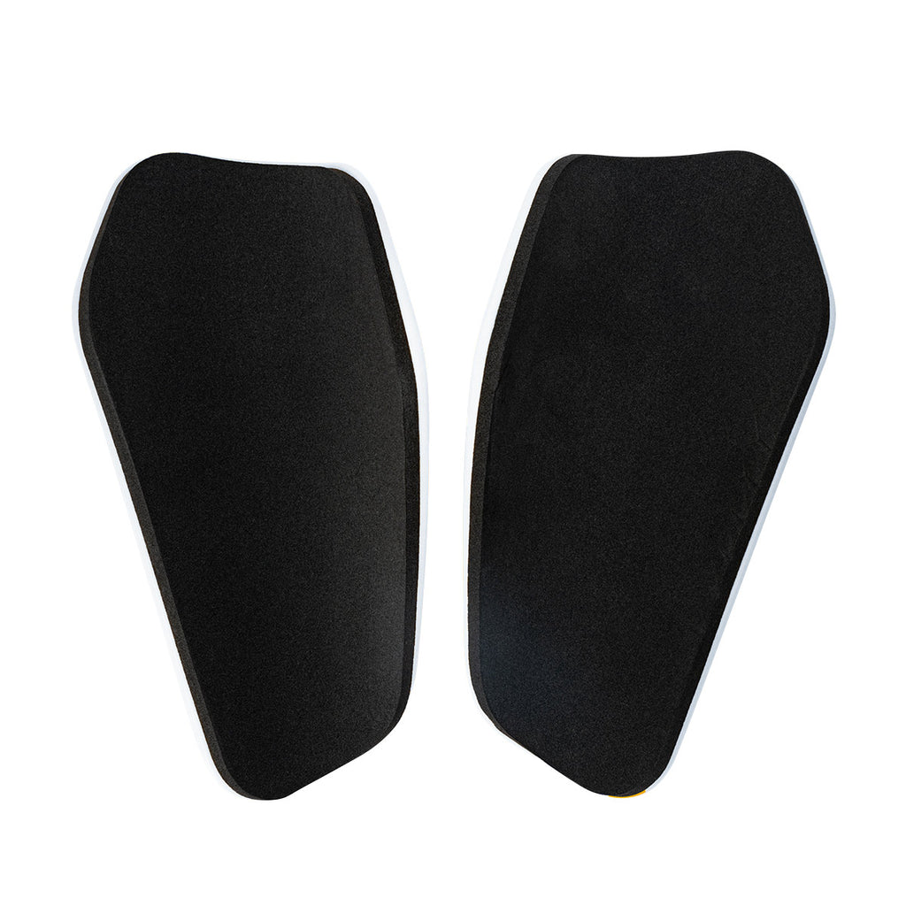 ARI HEXAGON SHIN GUARD - WHITE/BLACK