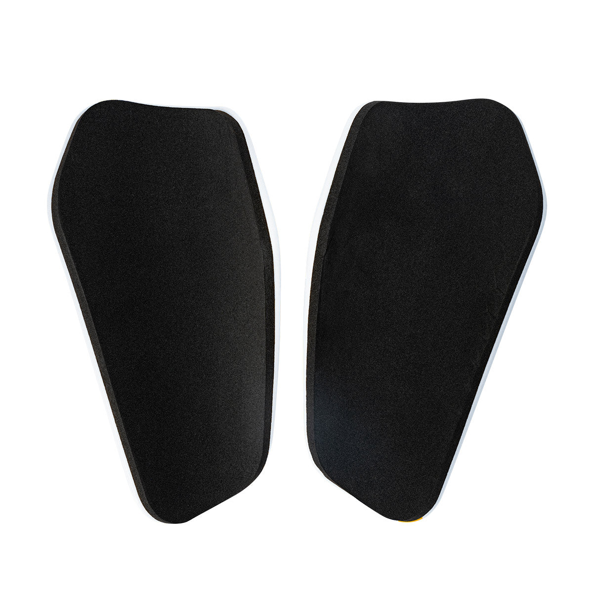 ARI HEXAGON SHIN GUARD - WHITE/BLACK