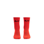 ARI JUNIOR CREW SOCKS - RED/BLACK
