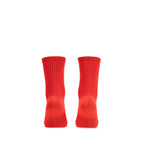 ARI JUNIOR CREW SOCKS - RED/BLACK