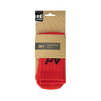ARI JUNIOR CREW SOCKS - RED/BLACK