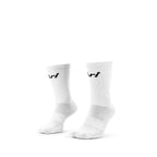 ARI JUNIOR CREW SOCKS - WHITE/BLACK
