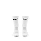 ARI JUNIOR CREW SOCKS - WHITE/BLACK