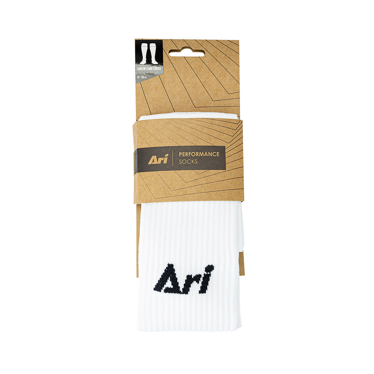 ARI JUNIOR LONG SOCKS - WHITE