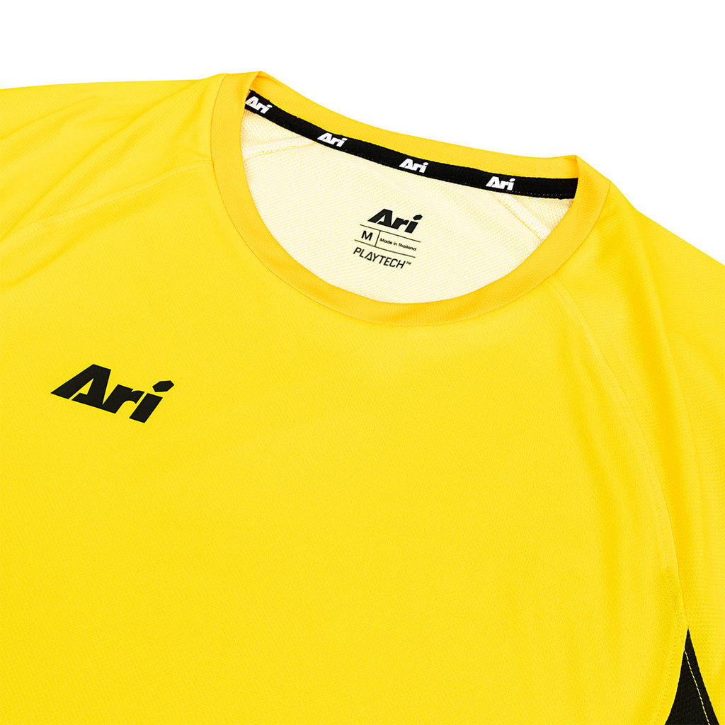 ARI KIDS ADEPT ICONIC TEAM JERSEY - YELLOW/BLACK/BLACK