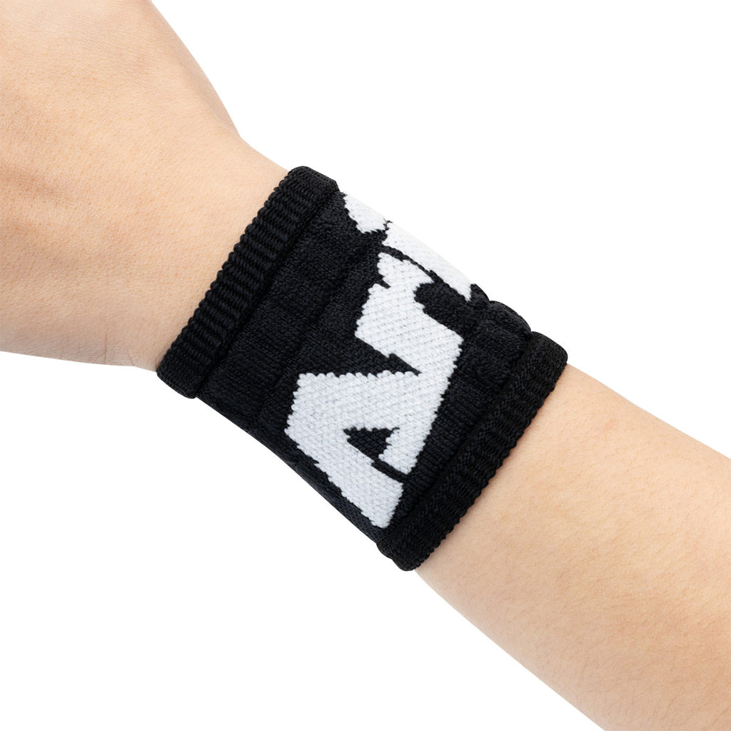 ARI KIDS ADEPT LIGHTWEIGHT WRISTBAND - BLACK/WHITE/BLACK