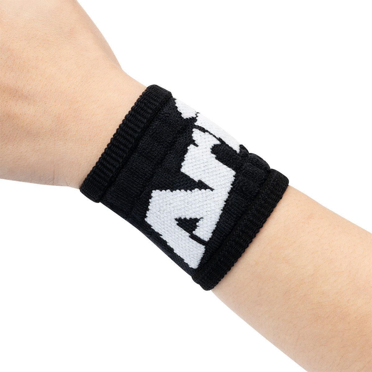 ARI KIDS ADEPT LIGHTWEIGHT WRISTBAND - BLACK/WHITE/BLACK
