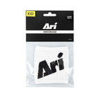 ARI KIDS ADEPT LIGHTWEIGHT WRISTBAND - WHITE/BLACK/WHITE