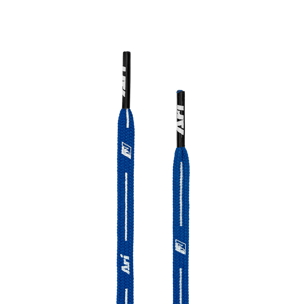ARI KIDS COLORFUL SHOELACES - BLUE/BLUE/WHITE
