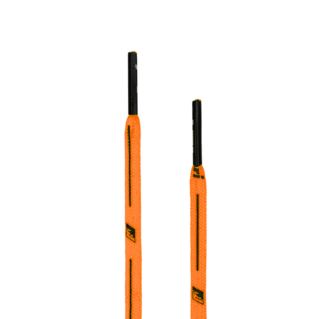 ARI KIDS COLORFUL SHOELACES - ORANGE/ORANGE/BLACK
