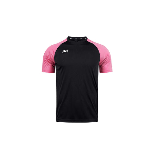 ARI KIDS ESSENTIAL 2TONES TEAM JERSEY - BLACK/PINK/WHITE